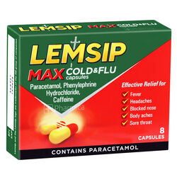 Lemsip Max Capsules Packshot