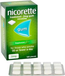 Nicorette Gum Packshot
